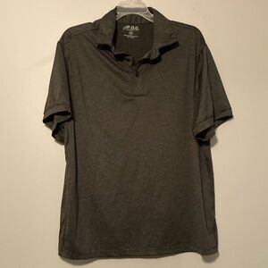 F.O.G. by London Fog dark gray polo top sz. M